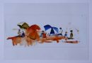 Umbrellas.